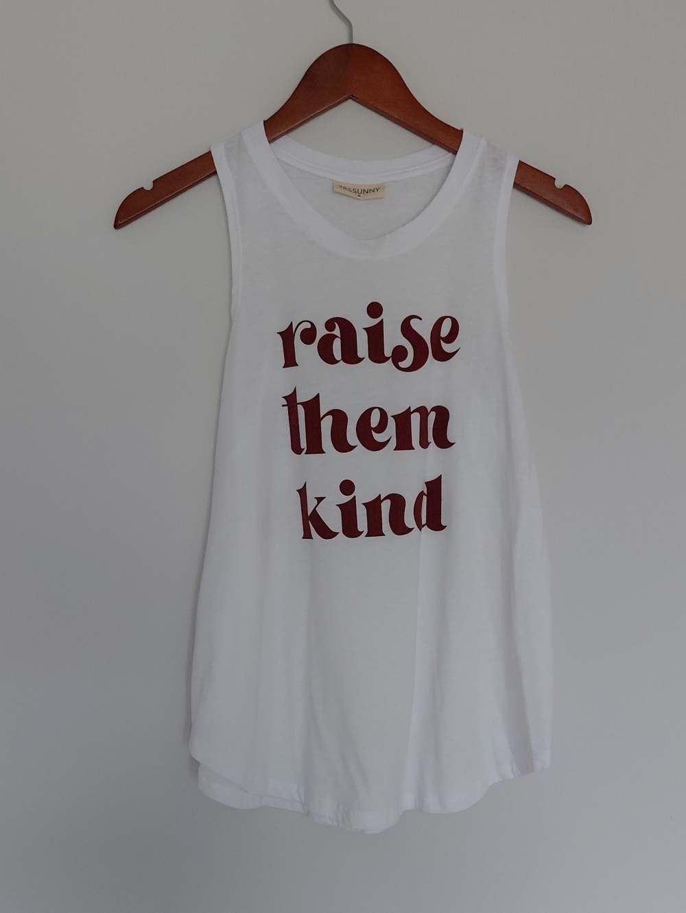 78 & Sunny Graphic Tank Top